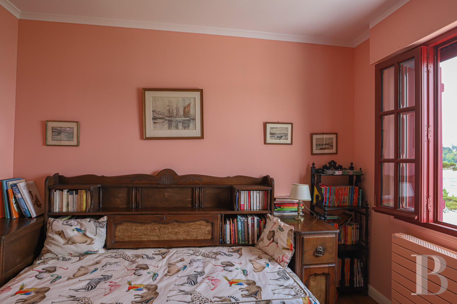 Sur l’Île-aux-Moines, dans le golfe du Morbihan, une maison de famille les pieds dans l’eau - photo  n°21